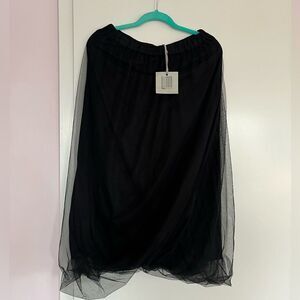 Lunn Tulle Balloon Skirt NWT